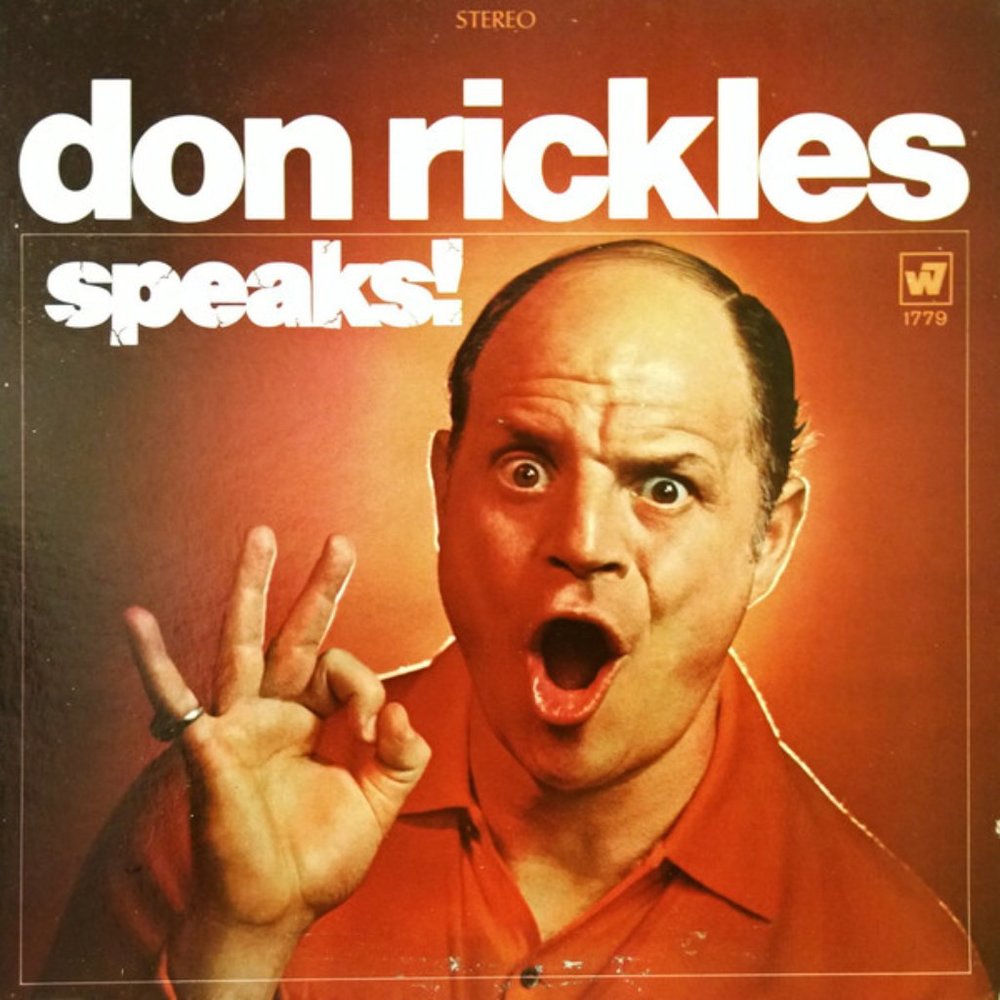 SOLD ---Don Rickles ‎– Don Rickles Speaks LP Record